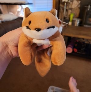 Sly the fox beanie baby